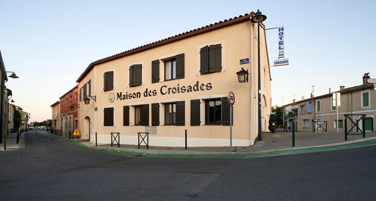 Hotel Maison Des Croisades Aigues-Mortes Exterior foto